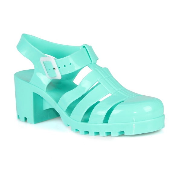 jelly heels womens